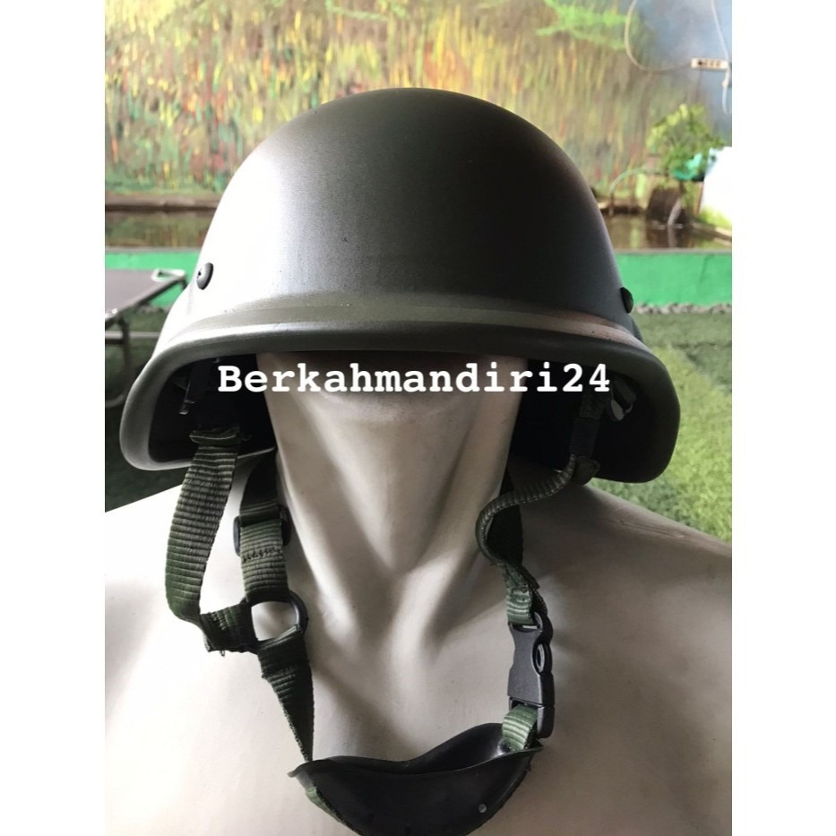 Helm Tempur TNI Militer 3 IN 1 Tactical Anti Peluru Polos TNI AD