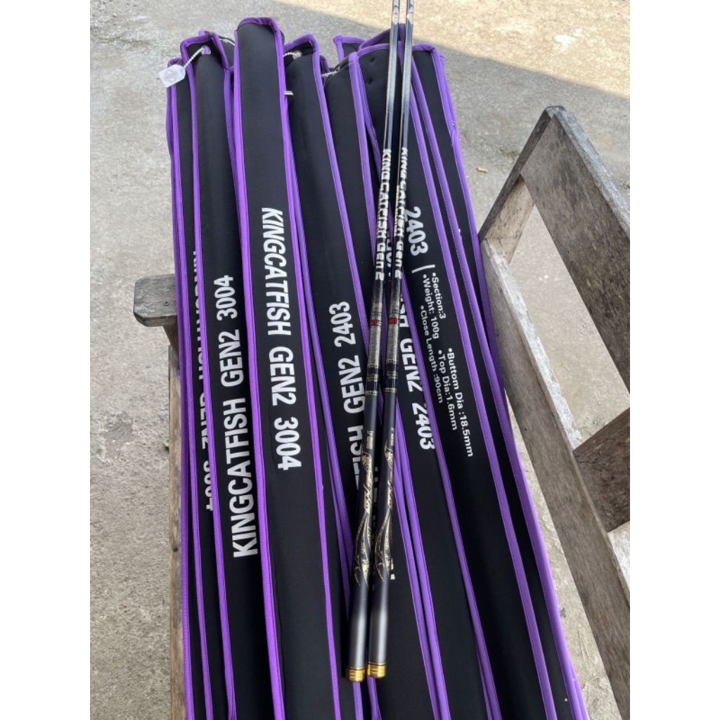 tegek iguruai KCF KINGCATFISH  gen 2 uk 240 300 untuk galatama lele