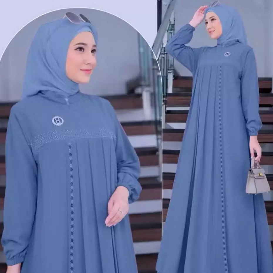 Famis Gammis Hamis Muslim Syari Games Sarii Muslimah Muslim Casual Pakaian Jubah Sari Wanita Gmis Pe