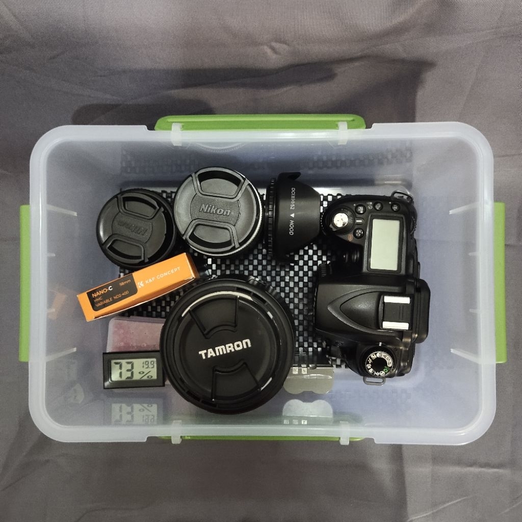 NIKON D90 Fullset dan Terawat | dengan 3 Lensa