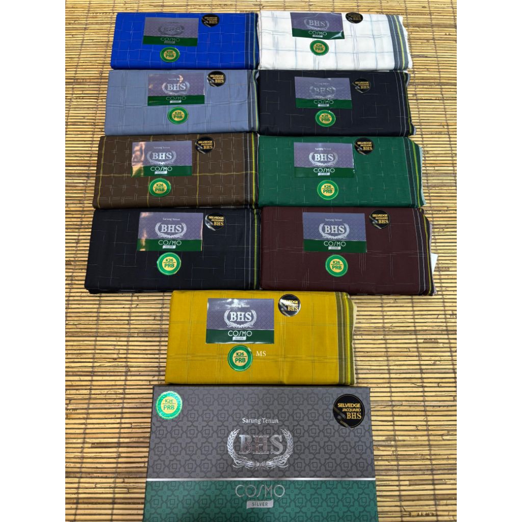 SARUNG BHS COSMO SILVER *Motif Jadul*