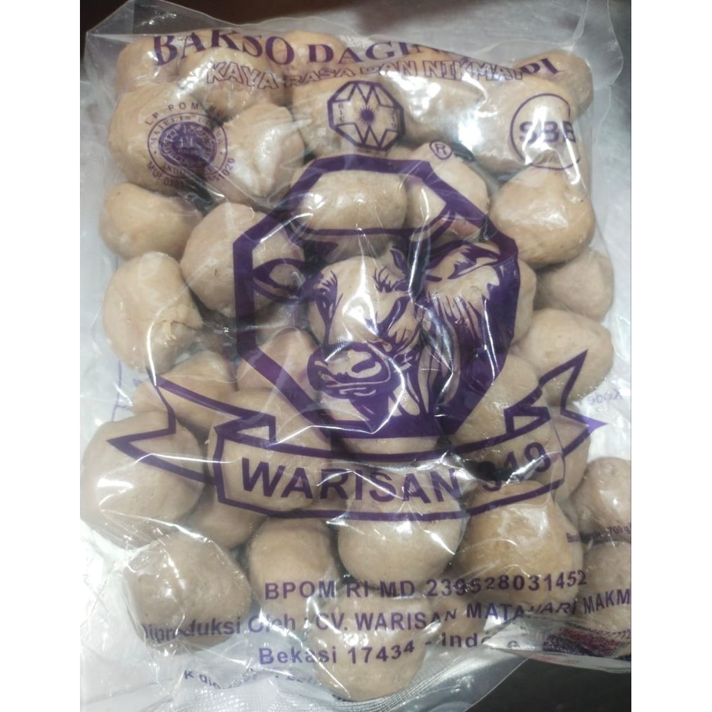 warisan 319  bakso daging sapi