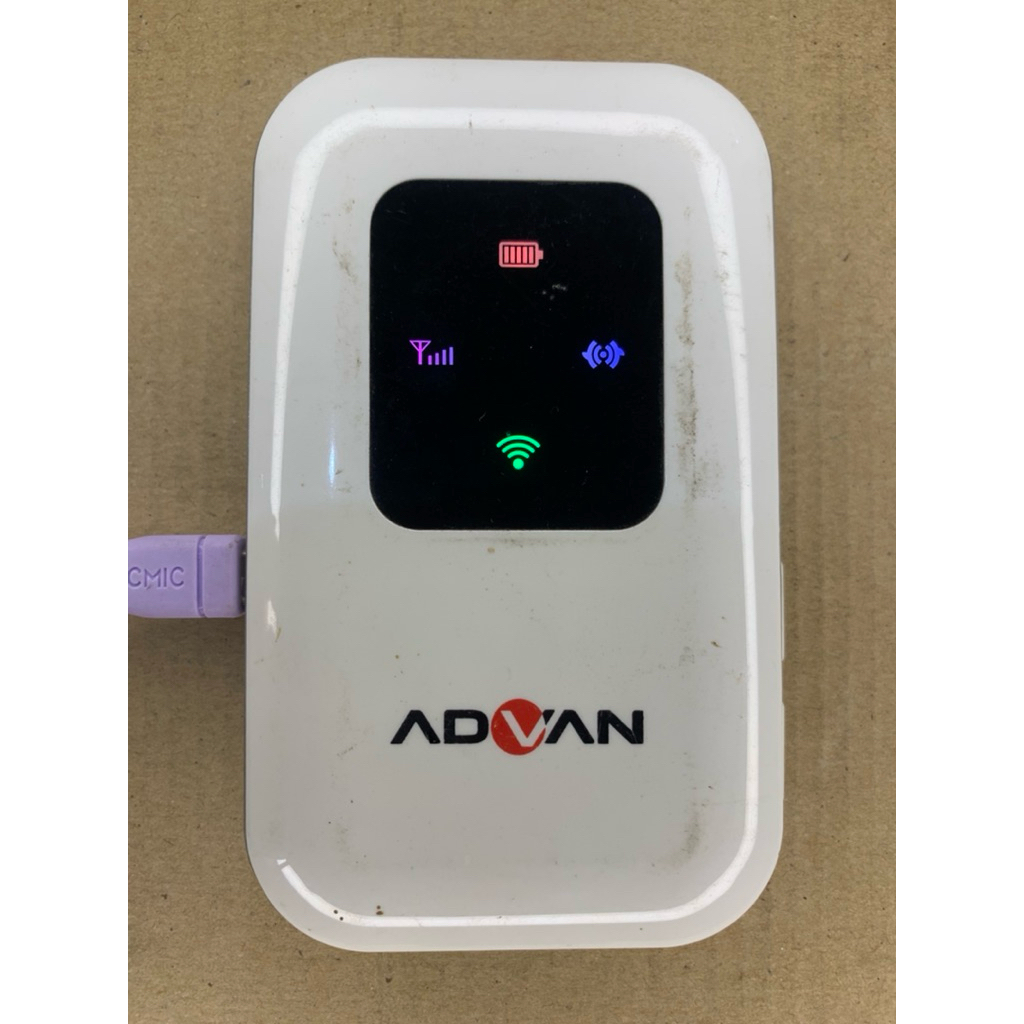(Bekas) advan jetz hotspot modem wifi 4g telkomsel