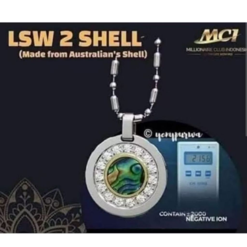 Kalung Lsw 2 shell / Lswk  Original MCI Segel