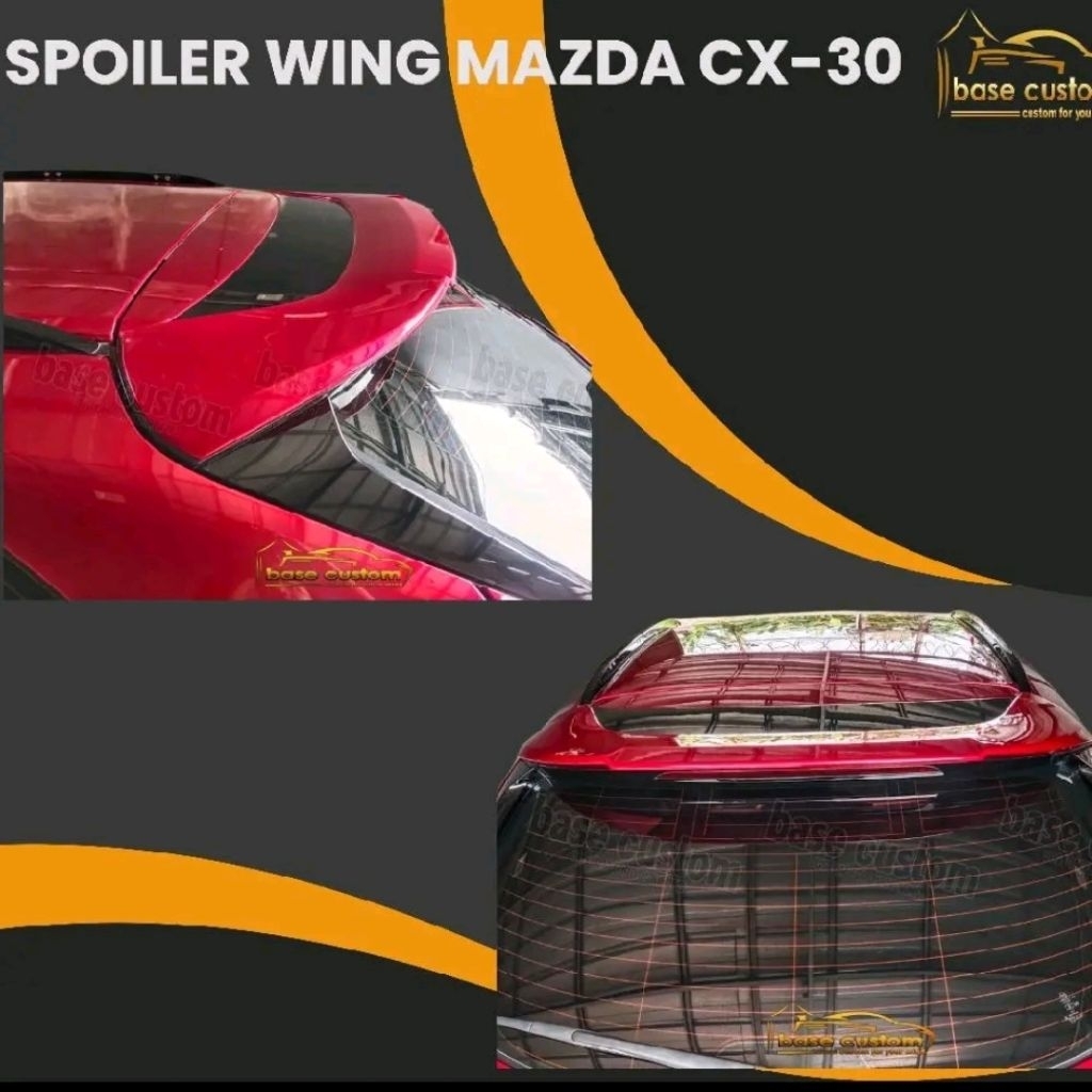 Spoiler wing Mazda CX30 / Mazda CX-30 -  FINISH CAT