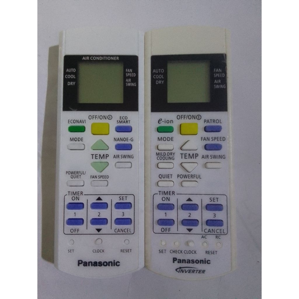 remote AC panasonic inverter