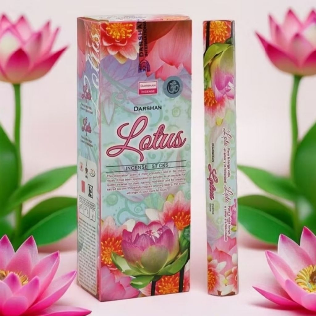 Dupa India (aromatherapy) Hexa Darshan Lotus