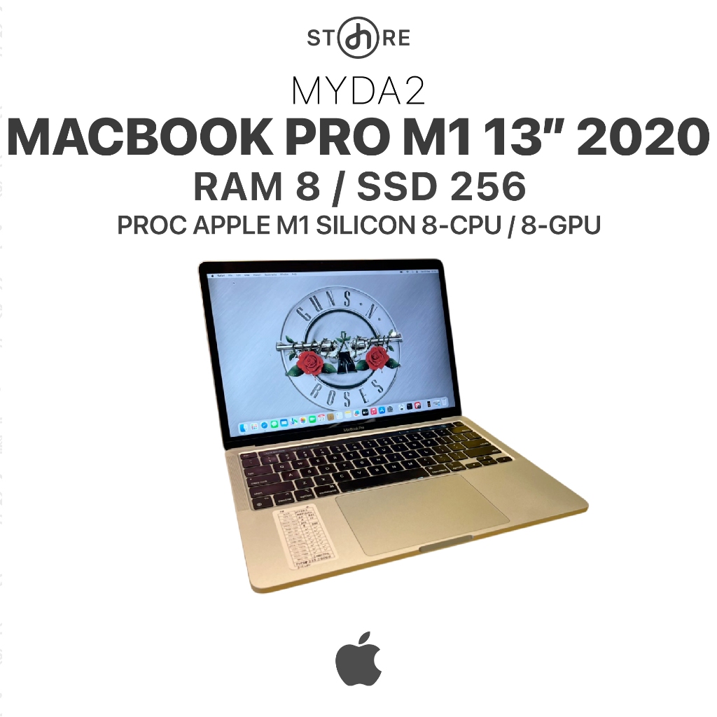 Second , Macbook Pro M1 2020 13" , 8/256 , Silver , MYDA2