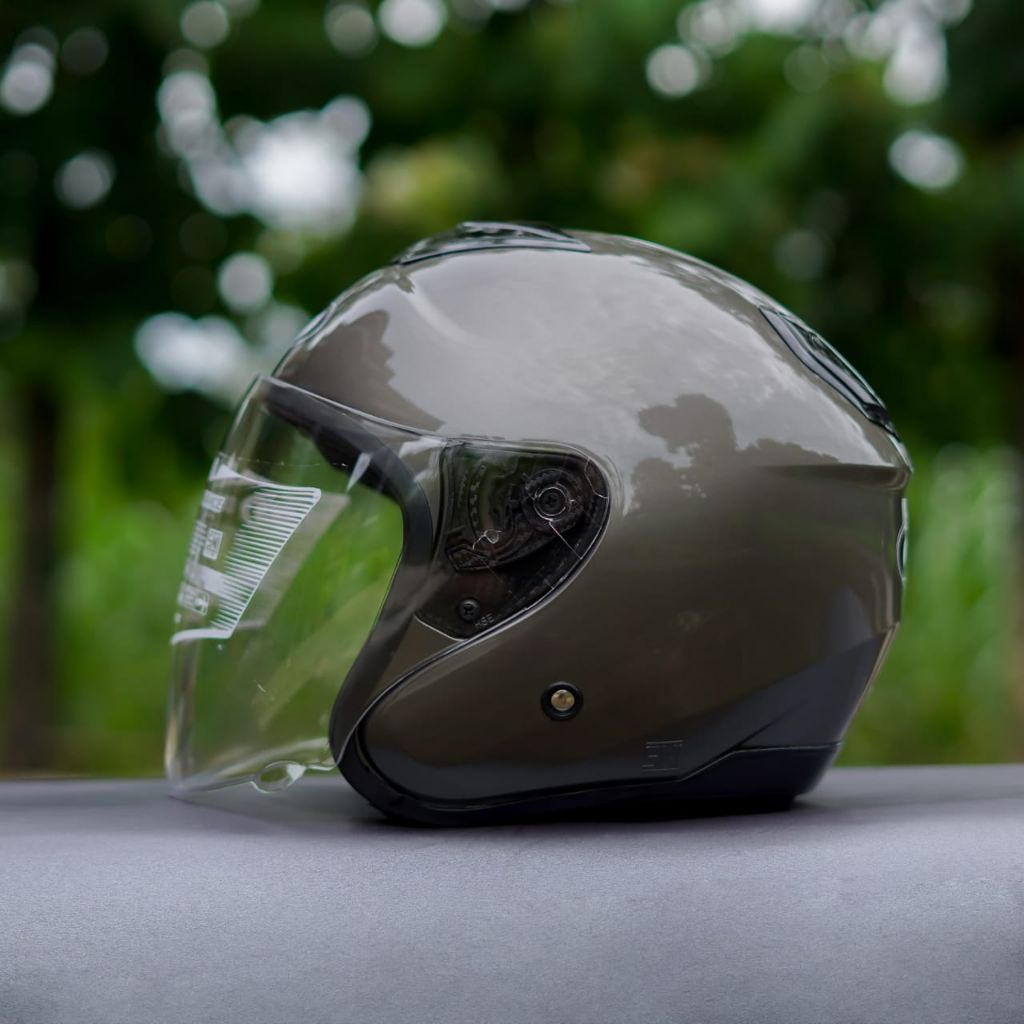 helm hallface kyoto//helm SKS/free stiker KYT