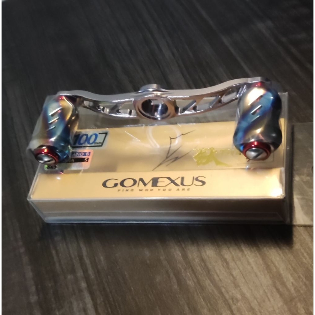 Gomexus titanium for Daiwa / universal handle bc 100mm