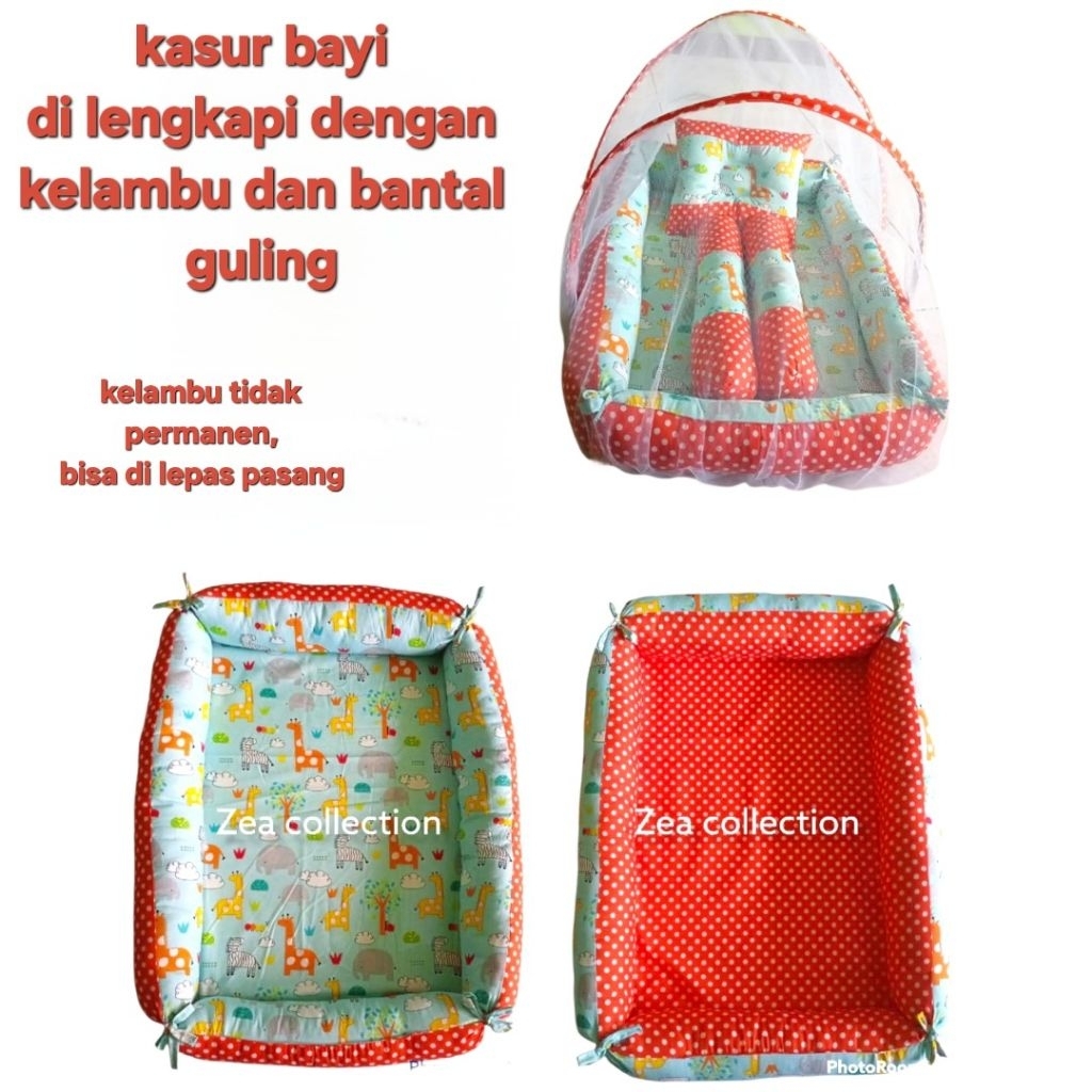 Kasur bayi/kasur bayi kelambu/set kasur bayi/kasur bayi dan bantal guling bayi/kasur bayi jumbo/kasu