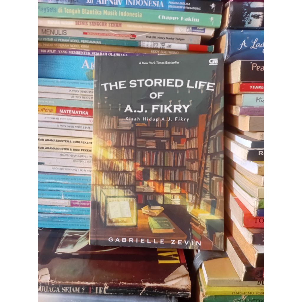 NOVEL ORIGINAL THE STORIED LIFE OF A.J.FIKRY