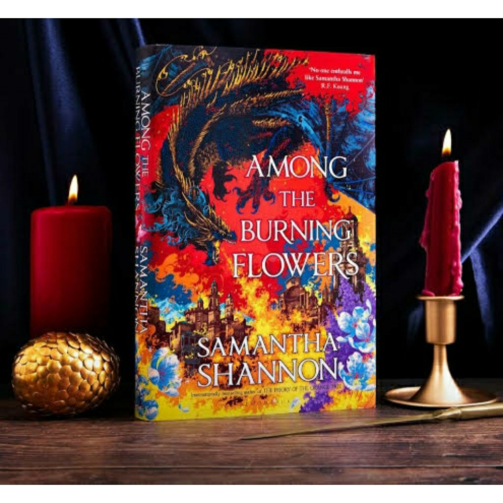 AMONG THE BURNING FLOWERS BY SAMANTHA SHANNON PB