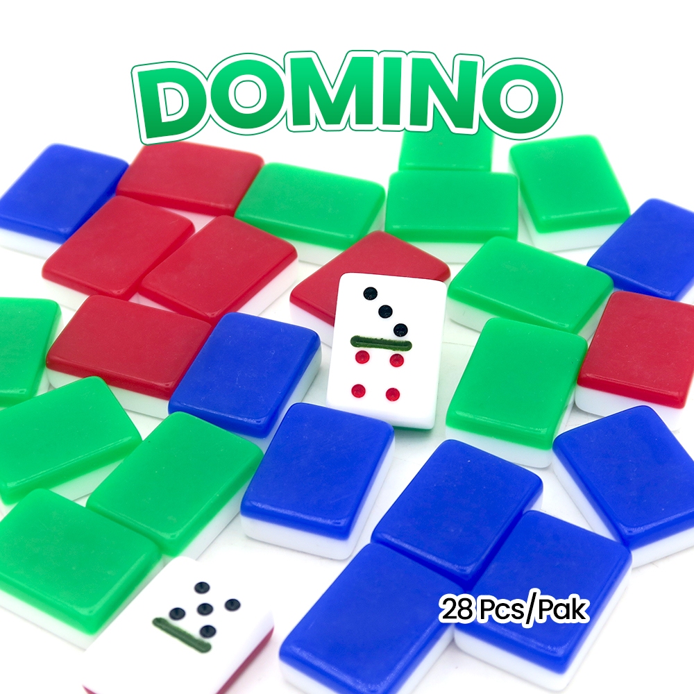 Domino Batu Merk Bossco Packing Plastik / Domino Tiles / Batu Gaple