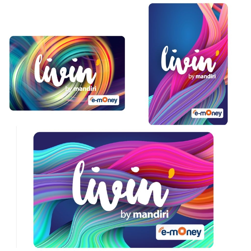 Kartu eMoney Mandiri Livin Original Bank