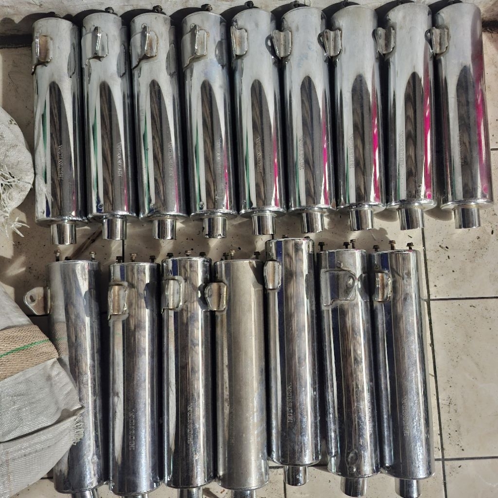 Silencer Silincer Knalpot Supra X 125 KPH Karbu Betmen Batman Original