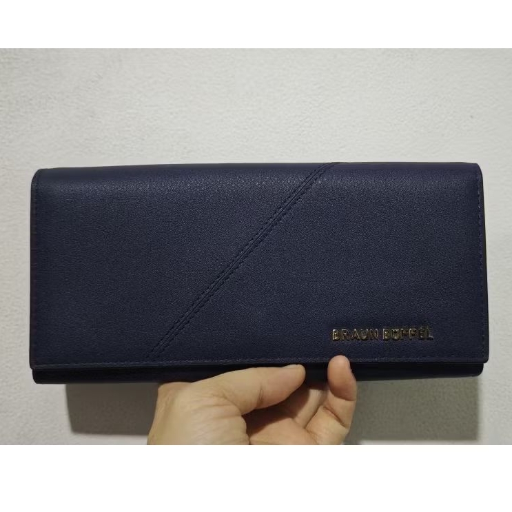Braun buffel dompet wanita panjang long wallet original 100%