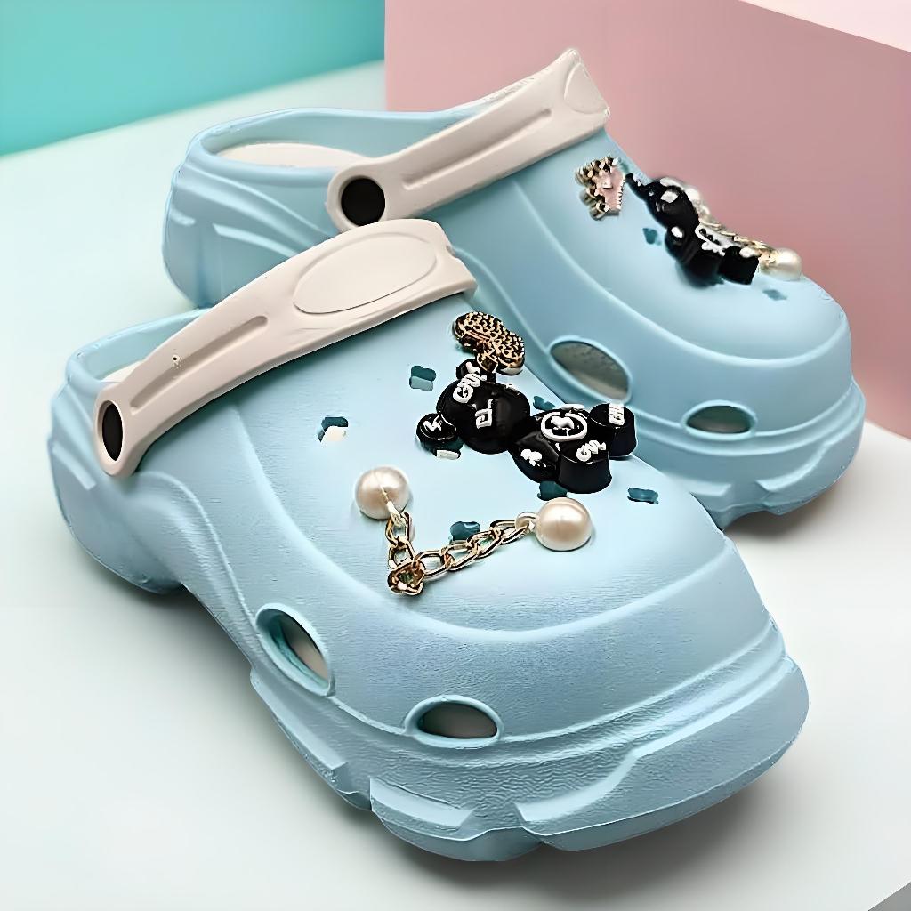 sandal anak perempuan terbaru 2025 sandal baim tinggi anak perempuan sandal karet anak perempuan