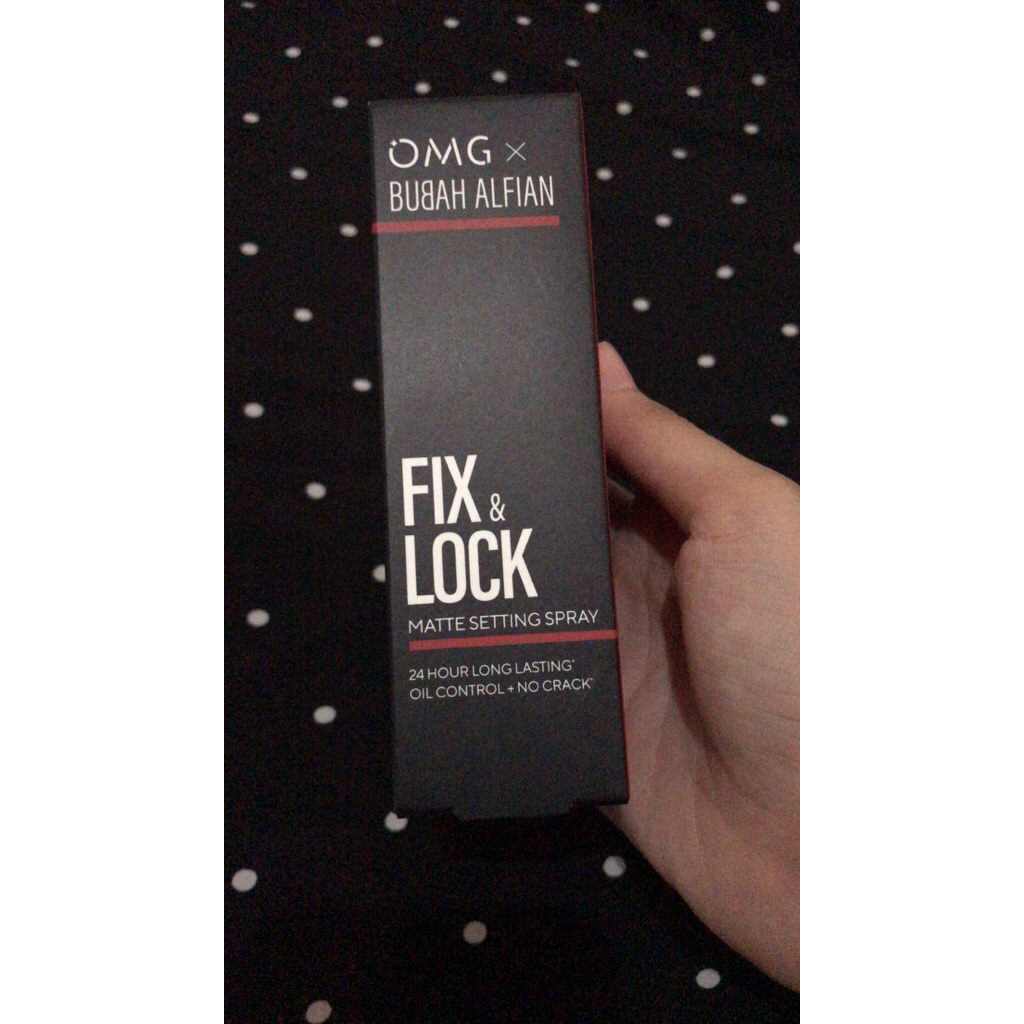 [NEW] OMG X BUBAH ALFIAN SETTING SPRAY