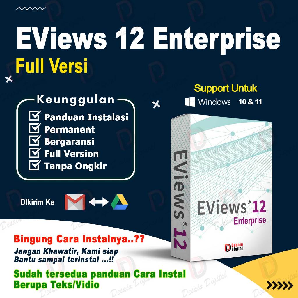 Software Window - EViews 12 Enterprise Full Version