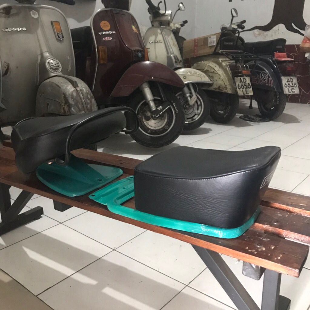 jok depan belakang vespa pts jok vespa