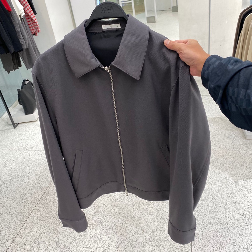 Jastipp. Jacket Parka Zipper Zara (Man)