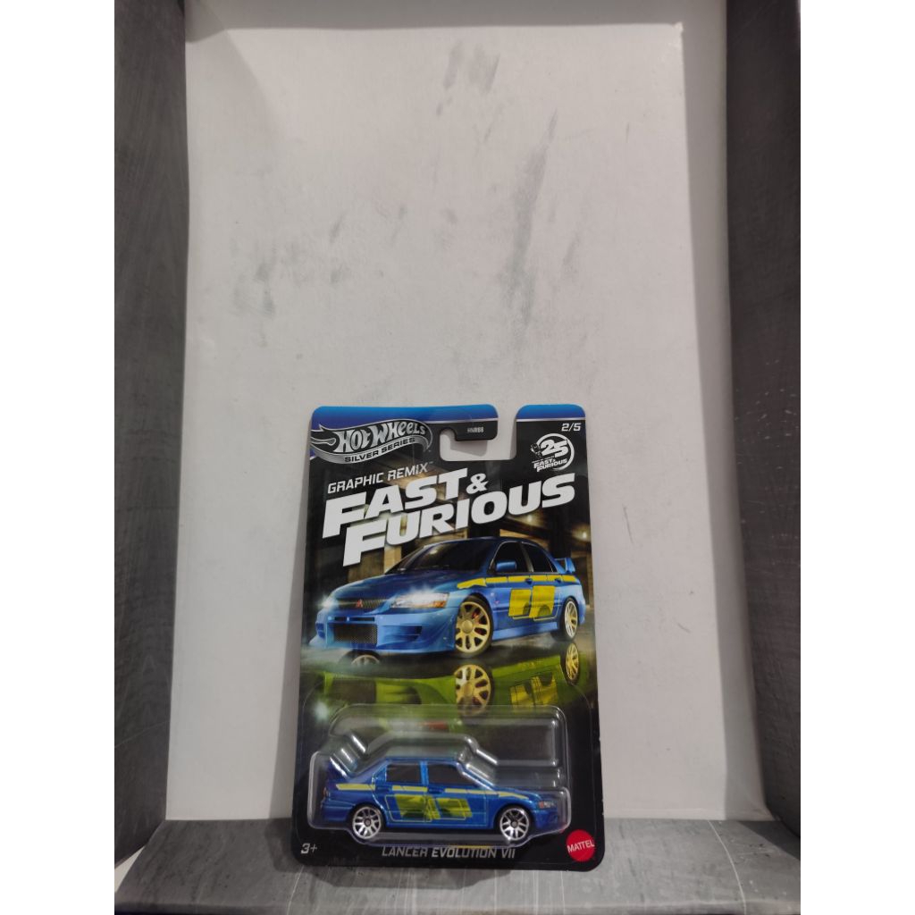 hotwels fast and furious lancer evolution VII