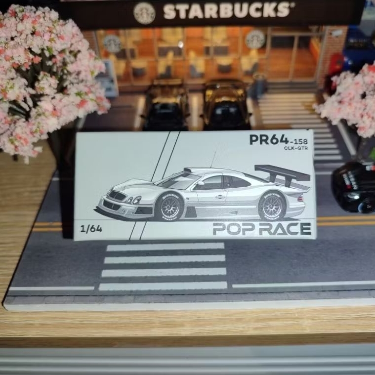 POP RACE Mercedes-Benz AMG CLK GTR 1997 FIA GT D2