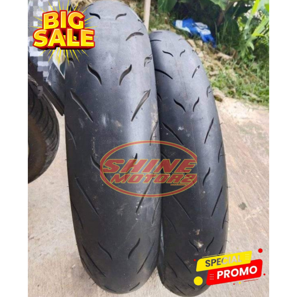 Ban Metik Seken Sepasang Corsa R46 Ring 14 Tubeles Murah