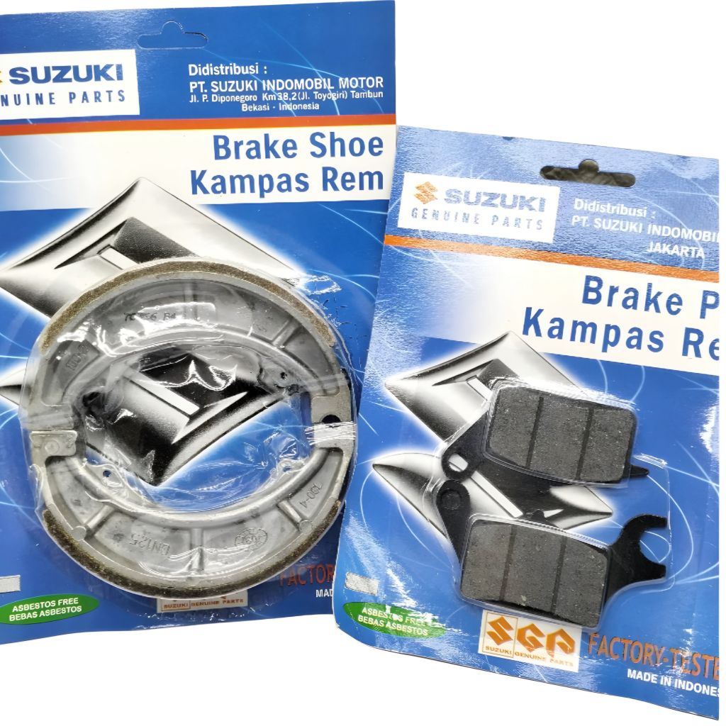 Kampas rem depan belakang Suzuki HAYATE