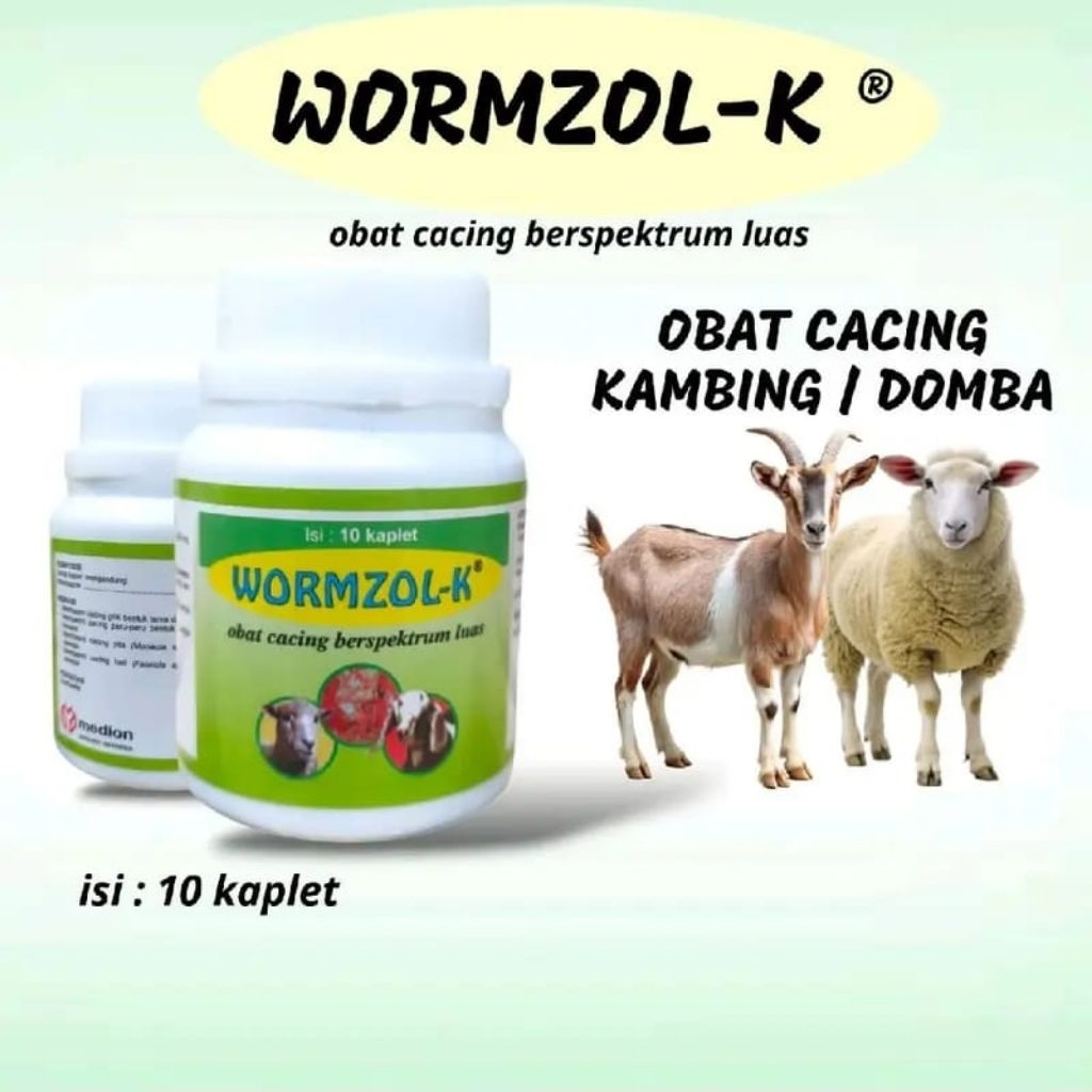 Obat cacing kambing wormzol kambing wormzol k wormzol b wormzol sapi domba sapi kerbau kuda babi Wor