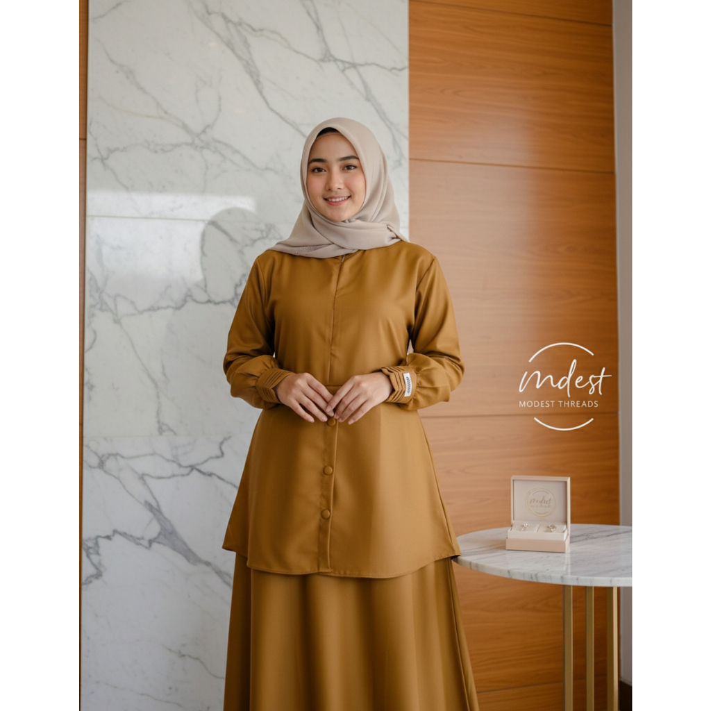 Gamis Baju Pemda MODEL MALAYA Seragam Dinas Pdh Asn Guru Full Toyobo Model Kurung Melayu Malaysia