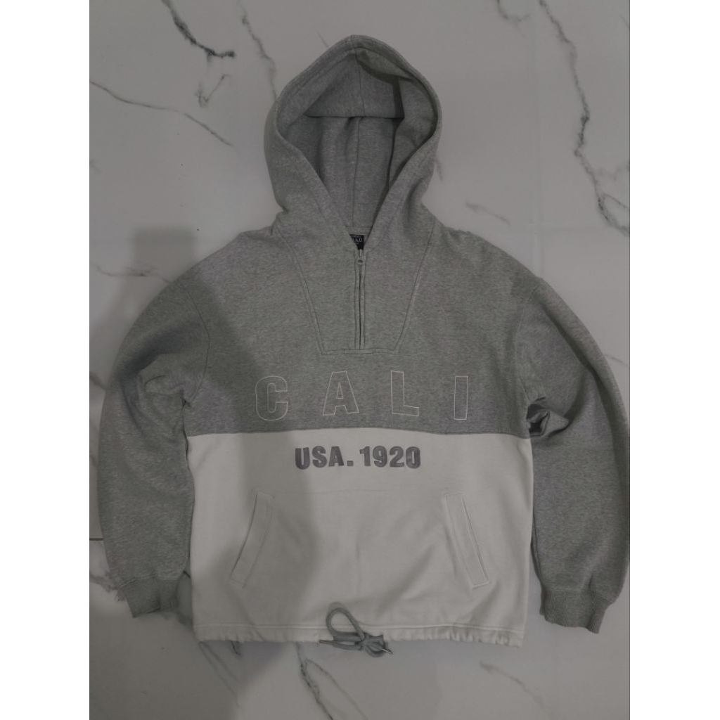 Hoodie Half Zipper WHO A.U