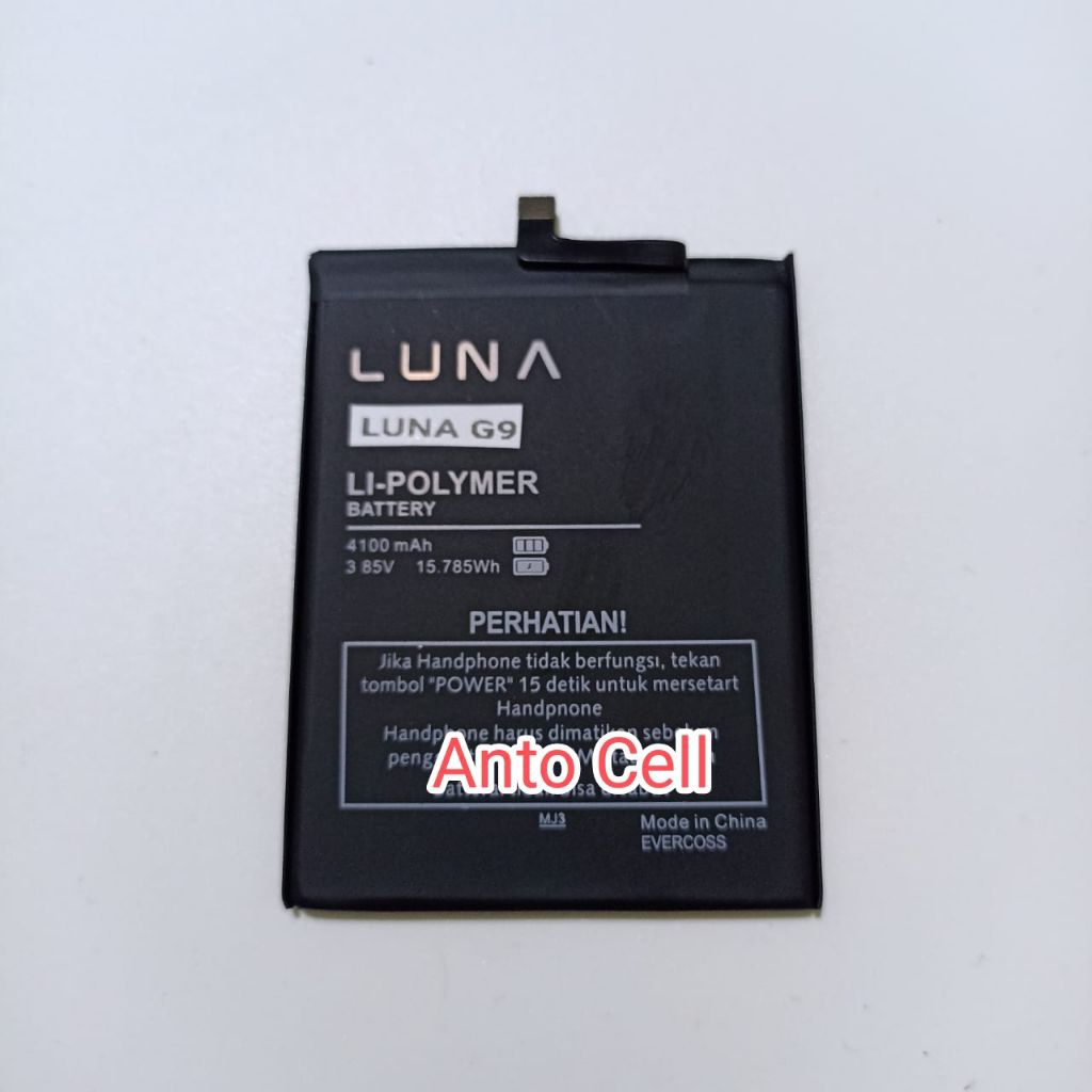 Baterai batre Luna G9 4G LTE Luna G 9 original battery hp