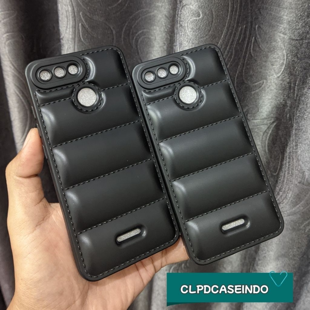 Soft Case Oppo A5S A12 Oppo A7 Oppo F9 PillowBantal Hitam