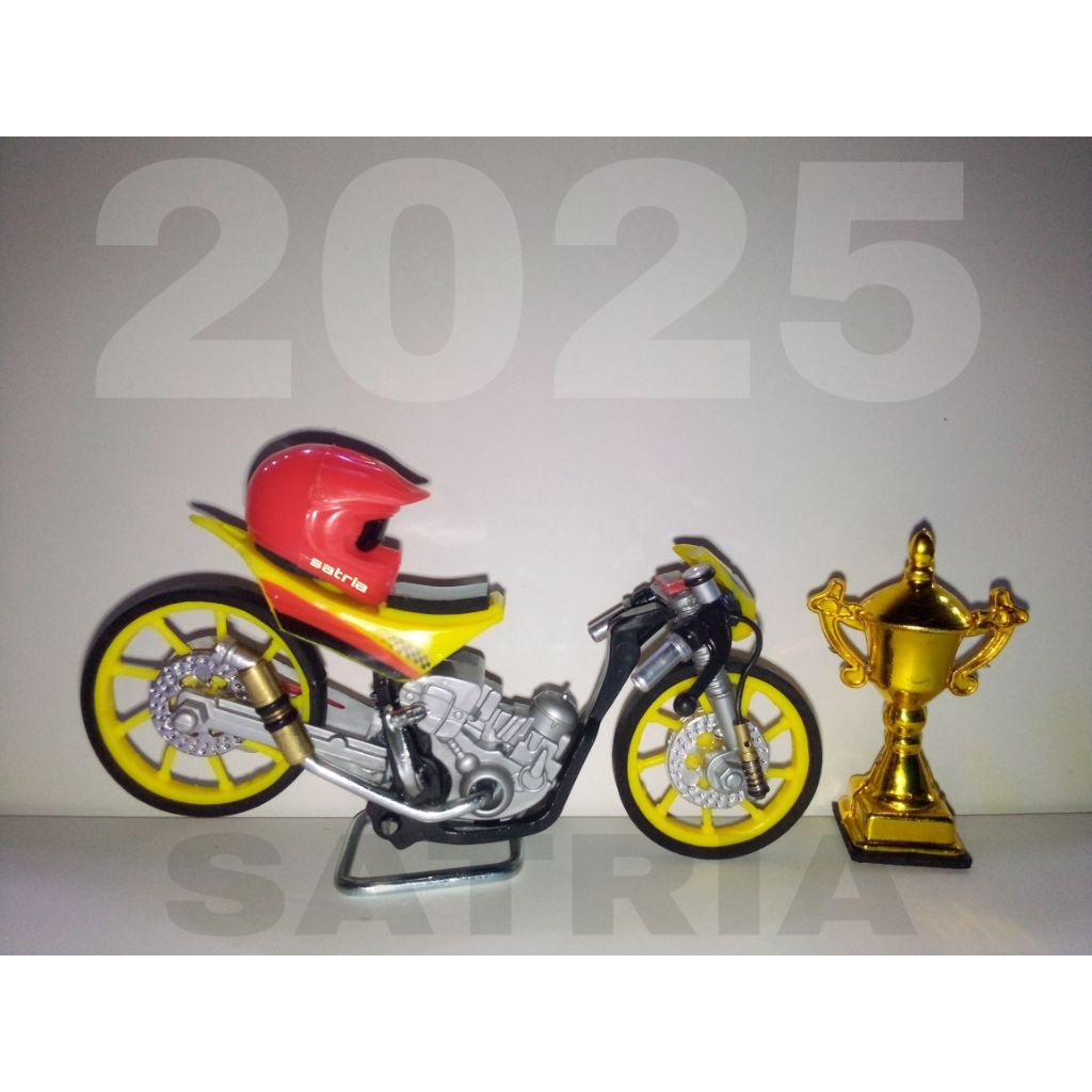 Miniatur Motor drag SONIC (1 PAKET) 2025