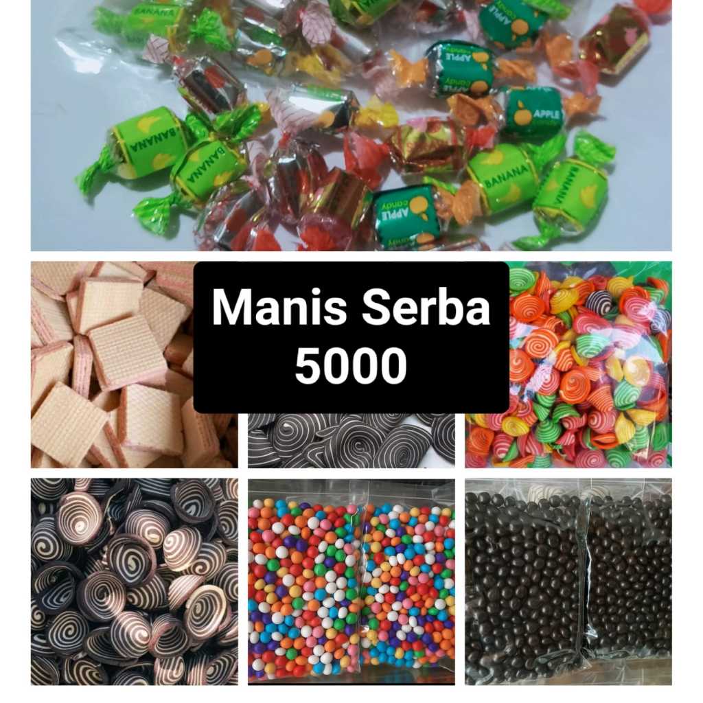 Snack Cemilan Manis Serba 5000 Jajanan Murah Enak Berkualitas
