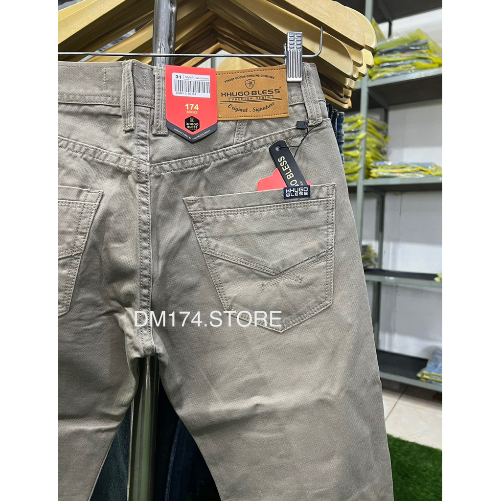 CELANA KATUN KANVAS PRIA PREMIUM XHUGO BLESS//CELANA PANJANG PRIA KANVAS WASH//CELANA PRIA KANVAS CO