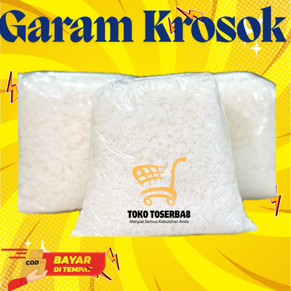 Garam Krosok Kasar Non Yodium