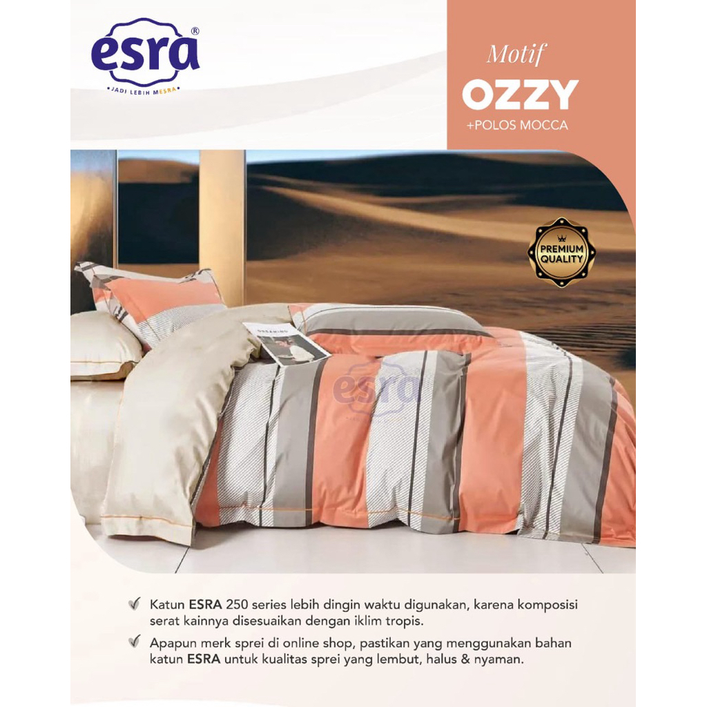 Bed Cover Set Sprei Katun Jepang Ozzy Fresh