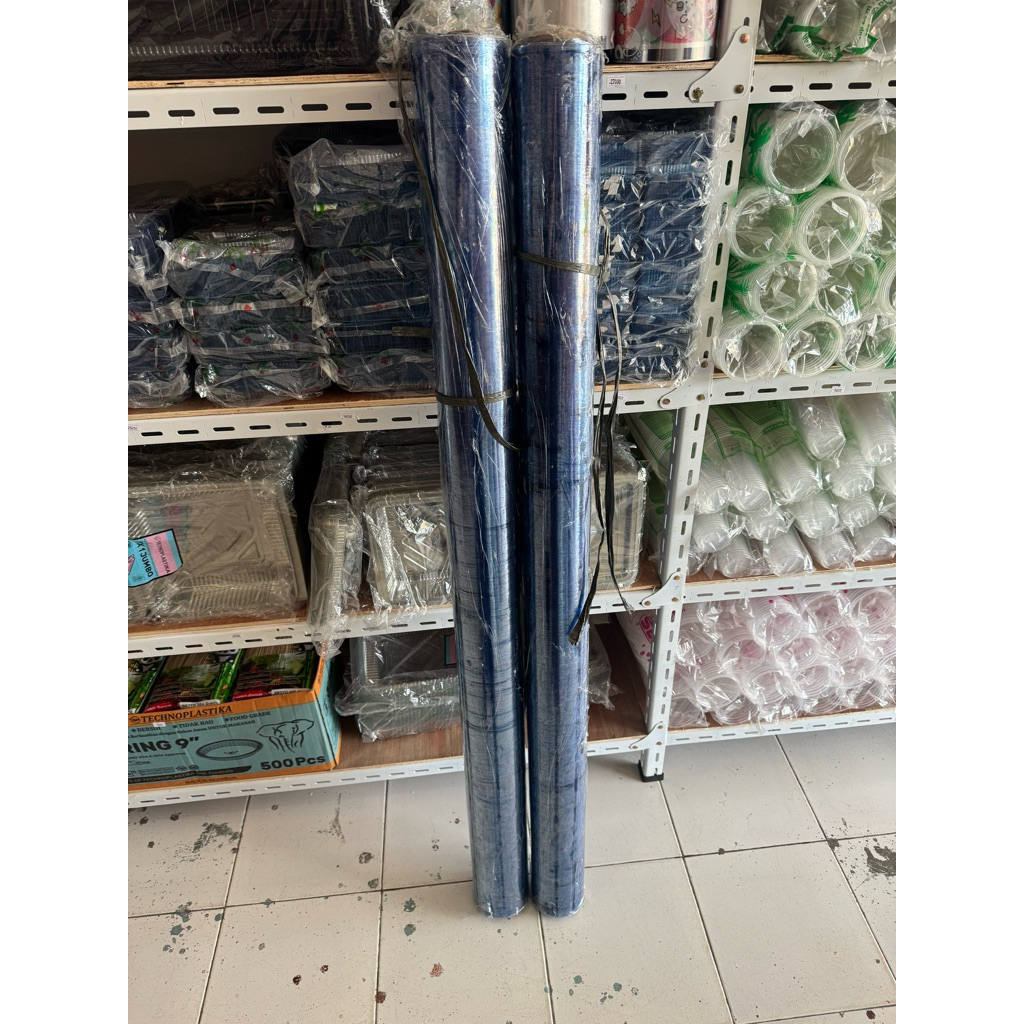 Plastik Mika Roll/Plastik Bening/Plastik Taplak meja