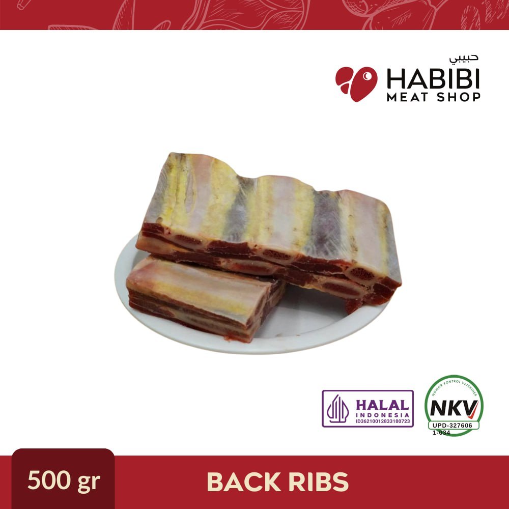 BACK RIBS (IGA KONRO) 500gr