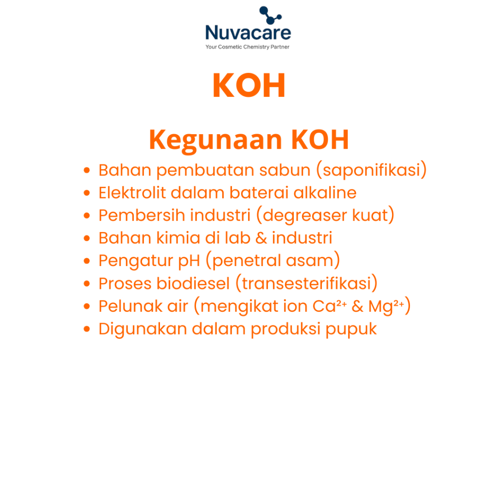 Lostklik Koh Unid Flakes /Pengatur Ph /Koh 1 Kg