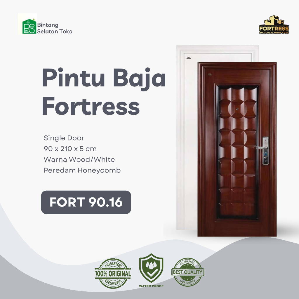 FORTRESS Pintu Baja Fort 90X210