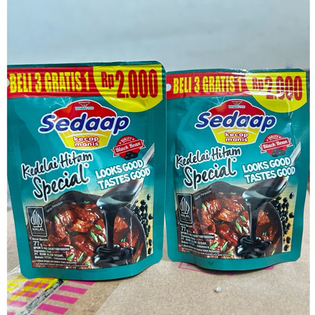 KECAP MANIS SEDAAP  KECAP SEDAAP ECERAN 2000