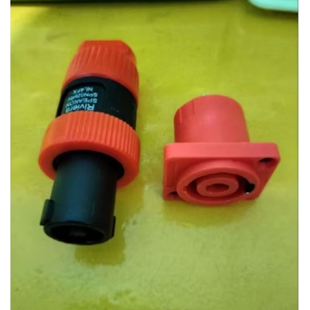 Jack Jek Spikon/Soket Spikon Speaker 1 Set