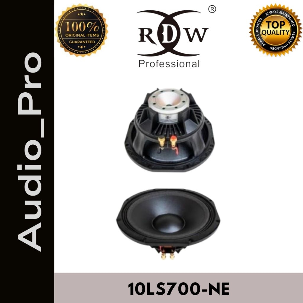 SPEAKER COMPONENT 10INCH RDW 10LS700NE ORIGINAL BY RDW