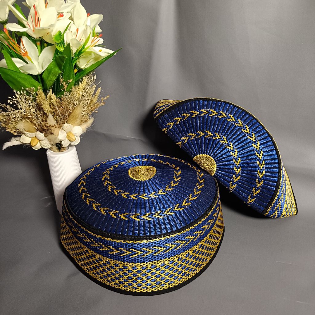 PECI KOPIAH SONGKOK BUGIS BONE RECCA MOTIF FUULPREMIUM KUALITAS SUPER TERMURAH HARGA KODIAN ISI(20 P