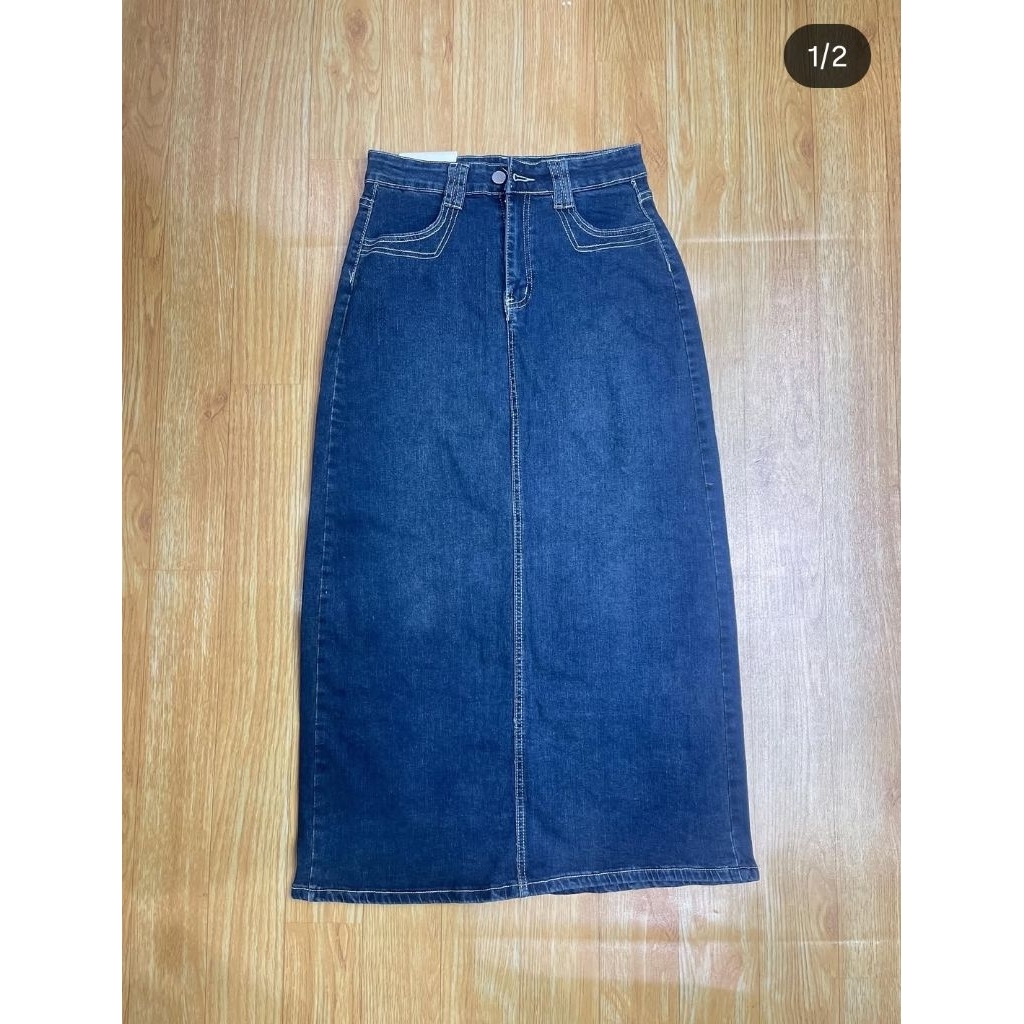 rok jeans MISS LORA kode 9295