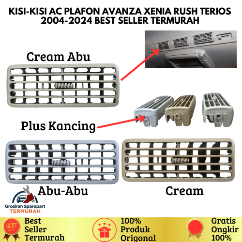 Kisi Kisi Ac Plafon Avanza Xenia Rush Terios 2004-2021